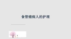 食管癌病人的護(hù)理2018731學(xué)習(xí)PPT教案