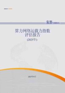 算力網(wǎng)絡(luò)運(yùn)載力指數(shù)評(píng)估報(bào)告（2025年）