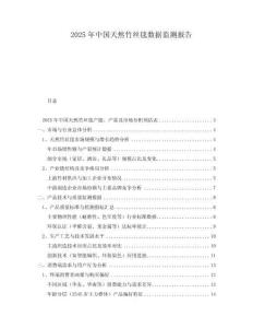2025年中國天然竹絲毯數據監測報告