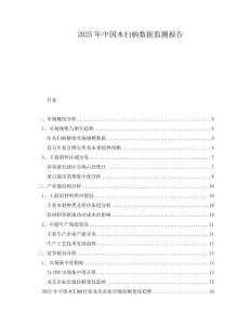 2025年中國木掃柄數(shù)據(jù)監(jiān)測報告