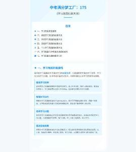 中考滿分夢(mèng)工廠：175 《學(xué)習(xí)氛圍創(chuàng)建方法》