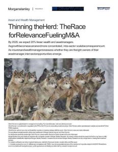 2025年全球財富與資產管理報告：核心競爭力之爭驅動并購浪潮（英文版）-