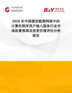 2025年中國提供數據網絡中的計算機程序用戶接入服務行業市場前景預測及投資價值評估分析報告