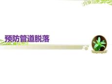 預防管道脫落PPT課件