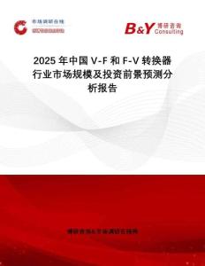 2025年中國V-F和F-V轉(zhuǎn)換器行業(yè)市場規(guī)模及投資前景預測分析報告