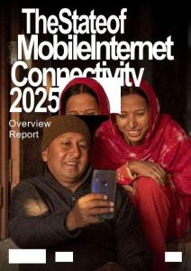 GSMA -2025年移動互聯網報告 The State of Mobile Internet Connectivity 2025 Overview Report