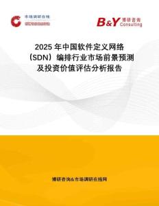 2025年中國軟件定義網絡（SDN）編排行業(yè)市場前景預測及投資價值評估分析報告