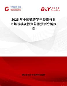 2025年中國硫普羅寧膠囊行業(yè)市場規(guī)模及投資前景預(yù)測分析報(bào)告