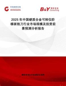 2025年中國(guó)硬質(zhì)合金可轉(zhuǎn)位階梯面銑刀行業(yè)市場(chǎng)規(guī)模及投資前景預(yù)測(cè)分析報(bào)告