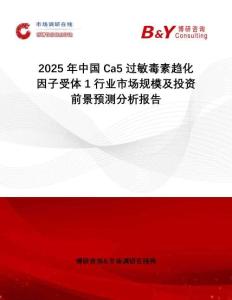 2025年中國Ca5過敏毒素趨化因子受體1行業(yè)市場規(guī)模及投資前景預(yù)測分析報告
