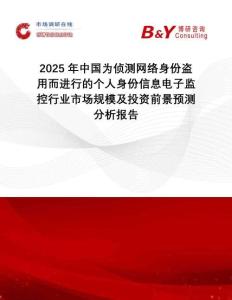 2025年中國為偵測網絡身份盜用而進行的個人身份信息電子監控行業市場規模及投資前景預測分析報告