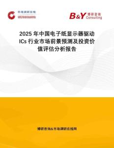 2025年中國(guó)電子紙顯示器驅(qū)動(dòng)ICs行業(yè)市場(chǎng)前景預(yù)測(cè)及投資價(jià)值評(píng)估分析報(bào)告