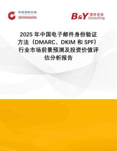 2025年中國(guó)電子郵件身份驗(yàn)證方法（DMARC、DKIM 和 SPF）行業(yè)市場(chǎng)前景預(yù)測(cè)及投資價(jià)值評(píng)估分析報(bào)告