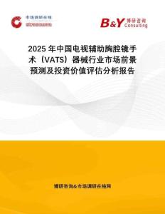 2025年中國電視輔助胸腔鏡手術（VATS）器械行業市場前景預測及投資價值評估分析報告