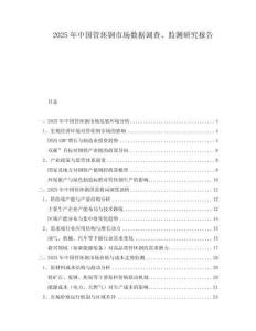 2025年中國管坯鋼市場數據調查、監測研究報告