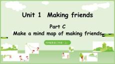 新人教三年級上冊英語Unit 1 Part C 第7課時 Project：Make a mind map of making friends課件