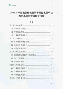 2026年磷脂酰膽堿健腦餅干行業(yè)發(fā)展現(xiàn)狀及未來趨勢研究分析報告