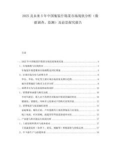 2025及未來(lái)5年中國(guó)瓶裝什錦菜市場(chǎng)現(xiàn)狀分析（數(shù)據(jù)調(diào)查、監(jiān)測(cè)）及前景探究報(bào)告