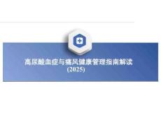 2025高尿酸血癥與痛風健康管理指南解讀課件PPT