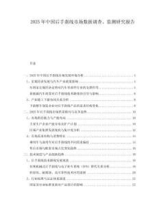 2025年中國后手剎線市場數(shù)據(jù)調(diào)查、監(jiān)測研究報告