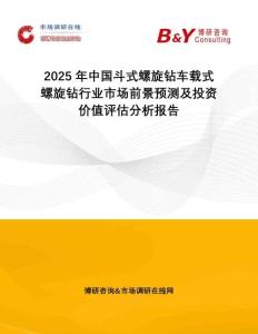 2025年中國斗式螺旋鉆車載式螺旋鉆行業(yè)市場前景預(yù)測(cè)及投資價(jià)值評(píng)估分析報(bào)告
