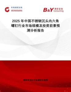 2025年中國不銹鋼沉頭內(nèi)六角螺釘行業(yè)市場規(guī)模及投資前景預(yù)測分析報告