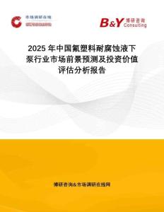 2025年中國氟塑料耐腐蝕液下泵行業(yè)市場前景預(yù)測及投資價值評估分析報告