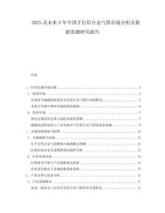 2025及未來5年中國手打鋁合金氣筒市場分析及數(shù)據(jù)監(jiān)測研究報告