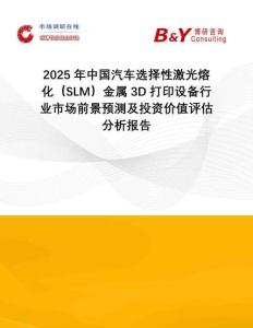 2025年中國汽車選擇性激光熔化（SLM）金屬3D打印設(shè)備行業(yè)市場前景預(yù)測及投資價值評估分析報告
