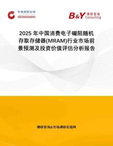 2025年中國消費電子磁阻隨機存取存儲器(MRAM)行業(yè)市場前景預(yù)測及投資價值評估分析報告