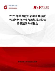 2025年中國數(shù)碼彩屏全自動微電腦控制儀行業(yè)市場規(guī)模及投資前景預(yù)測分析報告