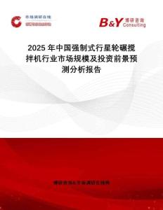 2025年中國強制式行星輪碾攪拌機行業(yè)市場規(guī)模及投資前景預測分析報告