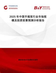 2025年中國手搖泵行業(yè)市場規(guī)模及投資前景預(yù)測分析報告
