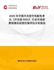2025年中國開關型市電配電單元（開關型MDU）行業市場前景預測及投資價值評估分析報告