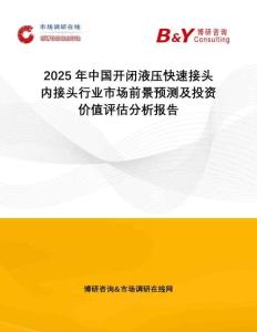 2025年中國開閉液壓快速接頭內接頭行業市場前景預測及投資價值評估分析報告
