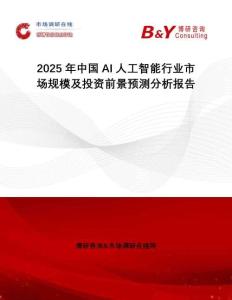 2025年中國AI人工智能行業(yè)市場規(guī)模及投資前景預測分析報告