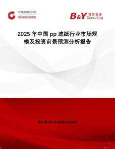 2025年中國pp濾紙行業(yè)市場規(guī)模及投資前景預(yù)測分析報告