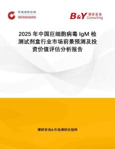 2025年中國巨細胞病毒IgM檢測試劑盒行業(yè)市場前景預測及投資價值評估分析報告