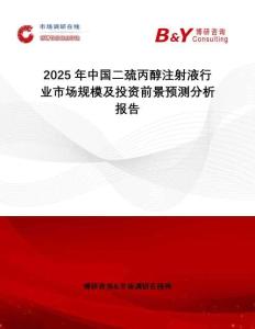 2025年中國二巰丙醇注射液行業(yè)市場規(guī)模及投資前景預(yù)測分析報(bào)告