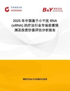 2025年中國基于小干擾 RNA (siRNA) 的療法行業市場前景預測及投資價值評估分析報告