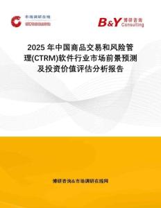 2025年中國商品交易和風險管理(CTRM)軟件行業市場前景預測及投資價值評估分析報告