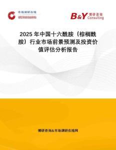 2025年中國(guó)十六酰胺（棕櫚酰胺）行業(yè)市場(chǎng)前景預(yù)測(cè)及投資價(jià)值評(píng)估分析報(bào)告