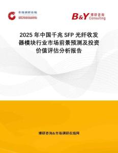 2025年中國千兆SFP光纖收發(fā)器模塊行業(yè)市場前景預測及投資價值評估分析報告