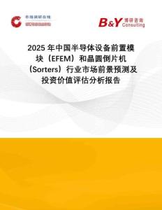 2025年中國半導體設備前置模塊（EFEM）和晶圓倒片機（Sorters）行業(yè)市場前景預測及投資價值評估分析報告