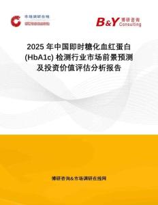 2025年中國即時糖化血紅蛋白 (HbA1c) 檢測行業市場前景預測及投資價值評估分析報告