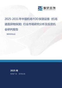 2025-2031年中國機(jī)場FOD探測設(shè)備 (機(jī)場道面異物探測) 行業(yè)市場研究分析及投資機(jī)會(huì)研判報(bào)告