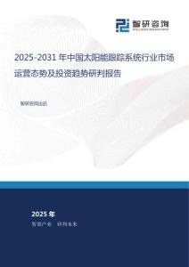 2025-2031年中國太陽能跟蹤系統(tǒng)行業(yè)市場運營態(tài)勢及投資趨勢研判報告