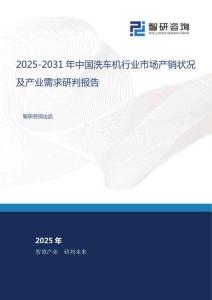 2025-2031年中國洗車機行業(yè)市場產(chǎn)銷狀況及產(chǎn)業(yè)需求研判報告