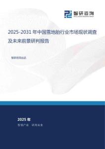 2025-2031年中國雪地胎行業(yè)市場現(xiàn)狀調(diào)查及未來前景研判報告