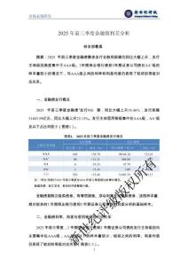新世紀(jì) 2025年前三季度金融債利差分析